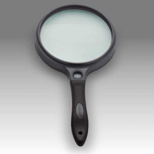 D 031 - LCH RB11 G - Magnifier for reading with rubber handle
